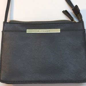 TAHARI Gray Crossbody Bag